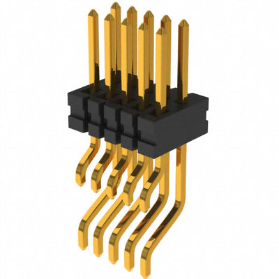 FTE-105-02-G-DH by Samtec Inc. - CONNECTOR HEADER SMD R/A 10POS 0.8MM
