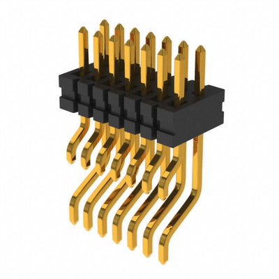 FTE-107-01-G-DH-K by Samtec Inc. - CONNECTOR HEADER SMD R/A 14POS 0.8MM