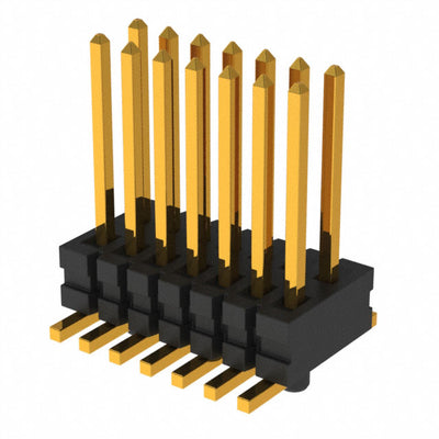 FTE-107-01-G-DV-A-TR by Samtec Inc. - CONNECTOR HEADER SMD 14POS 0.8MM