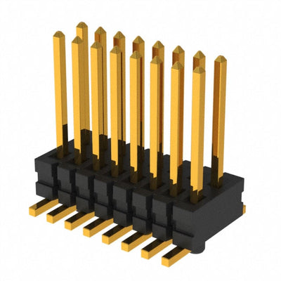 FTE-108-02-G-DV-A by Samtec Inc. - CONNECTOR HEADER SMD 16POS 0.8MM