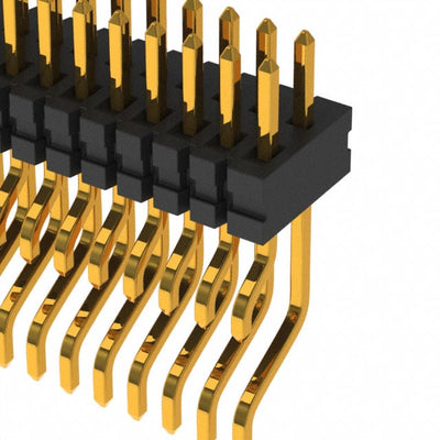 FTE-109-01-G-DH-K-TR by Samtec Inc. - CONNECTOR HEADER SMD R/A 18POS 0.8MM
