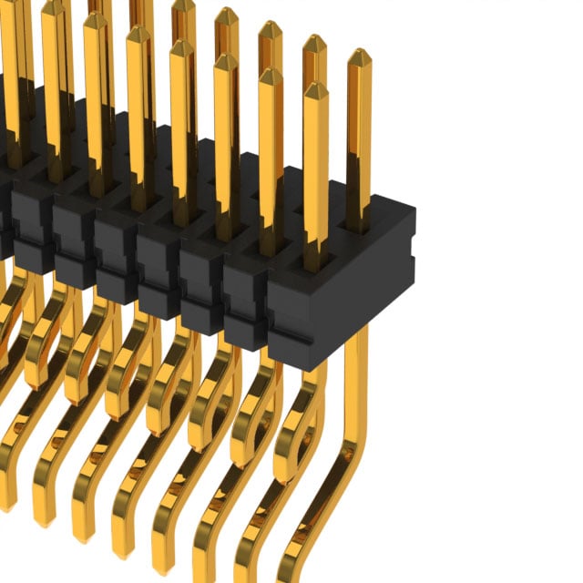 FTE-110-02-G-DH-K by Samtec Inc. - CONNECTOR HEADER SMD R/A 20POS 0.8MM