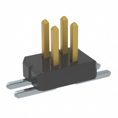 FTM-102-02-L-DV-TR by Samtec Inc. - CONNECTOR HEADER SMD 4POS 1MM