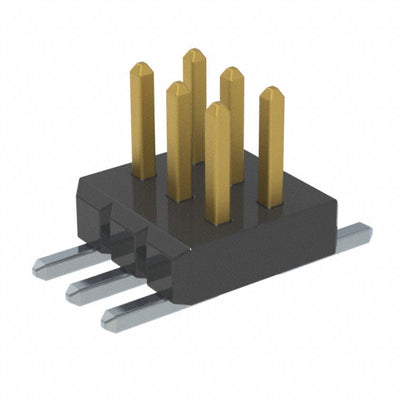 FTM-103-02-L-DV-TR by Samtec Inc. - CONNECTOR HEADER SMD 6POS 1MM