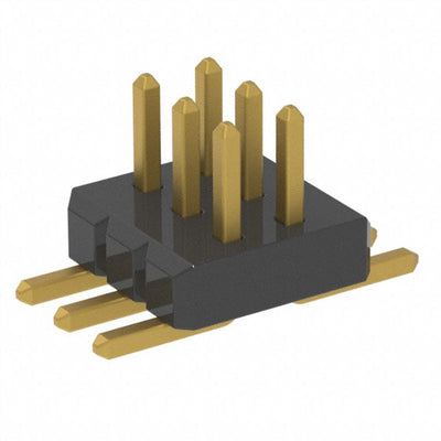 FTM-103-03-G-DV by Samtec Inc. - CONNECTOR HEADER SMD 6POS 1MM