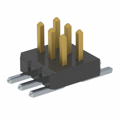 FTM-103-03-F-DV by Samtec Inc. - CONNECTOR HEADER SMD 6POS 1MM