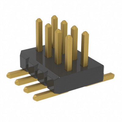 FTM-104-02-G-DV-TR by Samtec Inc. - CONNECTOR HEADER SMD 8POS 1MM