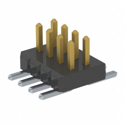 FTM-104-03-F-DV-TR by Samtec Inc. - CONNECTOR HEADER SMD 8POS 1MM
