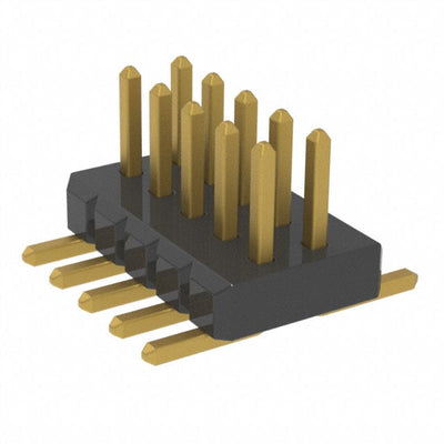 FTM-105-02-G-DV-TR by Samtec Inc. - CONNECTOR HEADER SMD 10POS 1MM