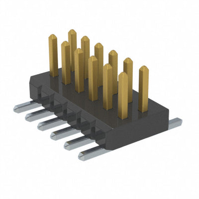 FTM-106-02-L-DV-TR by Samtec Inc. - CONNECTOR HEADER SMD 12POS 1MM
