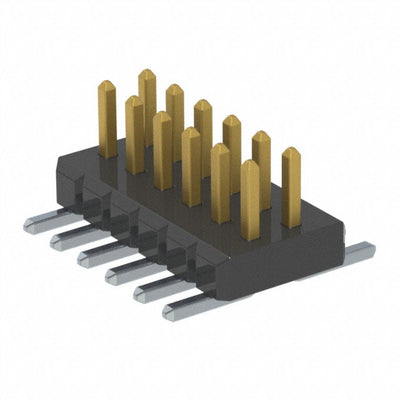 FTM-106-03-F-DV by Samtec Inc. - CONNECTOR HEADER SMD 12POS 1MM