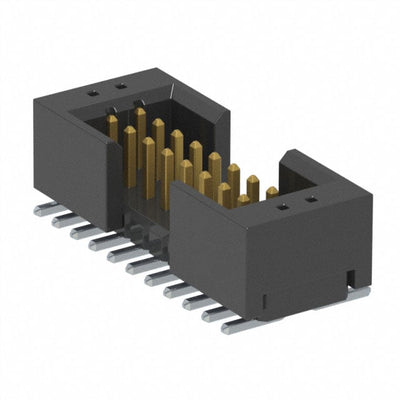 FTM-107-02-F-DV-S by Samtec Inc. - CONNECTOR HEADER SMD 14POS 1MM