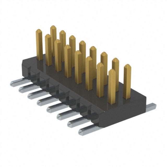 FTM-108-02-L-DV-P by Samtec Inc. - CONNECTOR HEADER SMD 16POS 1MM