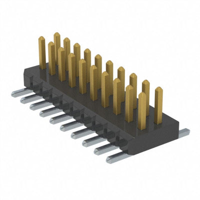 FTM-110-02-L-DV-TR by Samtec Inc. - CONNECTOR HEADER SMD 20POS 1MM