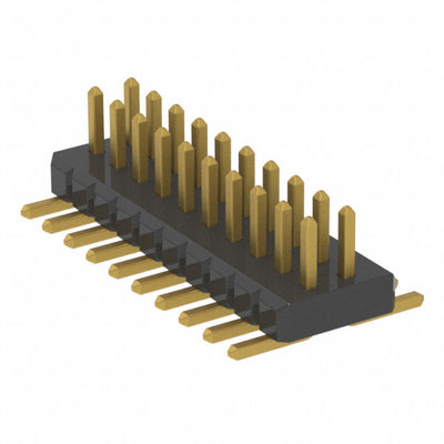 FTM-110-03-G-DV-P-TR by Samtec Inc. - CONNECTOR HEADER SMD 20POS 1MM