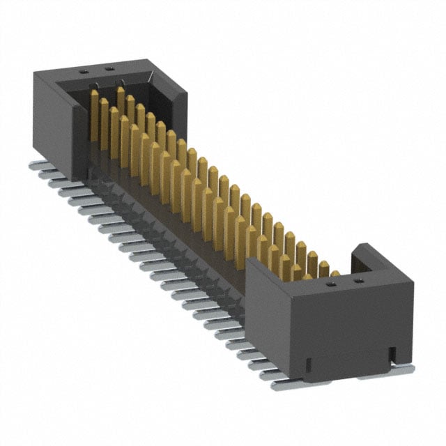 FTM-120-02-F-DV-S-P-TR by Samtec Inc. - CONNECTOR HEADER SMD 40POS 1MM