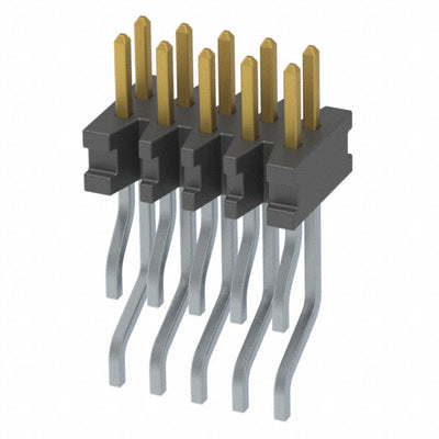FTMH-105-02-FM-DH-K by Samtec Inc. - CONNECTOR HEADER SMD R/A 10POS 1MM