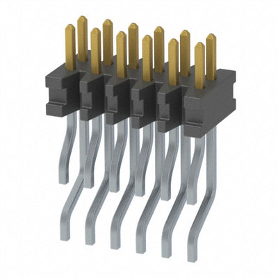 FTMH-106-03-L-DH-K-TR by Samtec Inc. - CONNECTOR HEADER SMD R/A 12POS 1MM