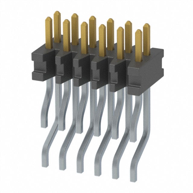 FTMH-106-03-L-DH-K-TR by Samtec Inc. - CONNECTOR HEADER SMD R/A 12POS 1MM
