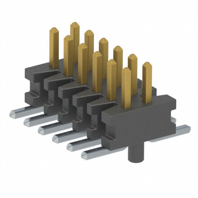 FTMH-106-03-L-DV-A-TR by Samtec Inc. - CONNECTOR HEADER SMD 12POS 1MM