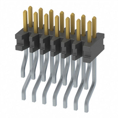 FTMH-107-02-F-DH-K by Samtec Inc. - CONNECTOR HEADER SMD R/A 14POS 1MM