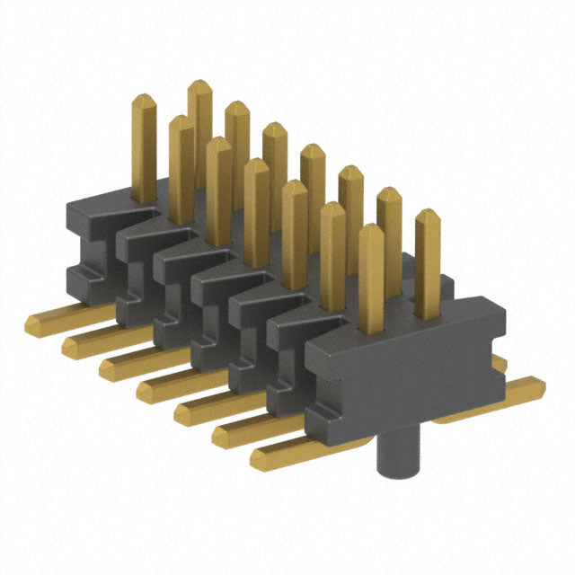 FTMH-107-03-G-DV-A-P by Samtec Inc. - CONNECTOR HEADER SMD 14POS 1MM