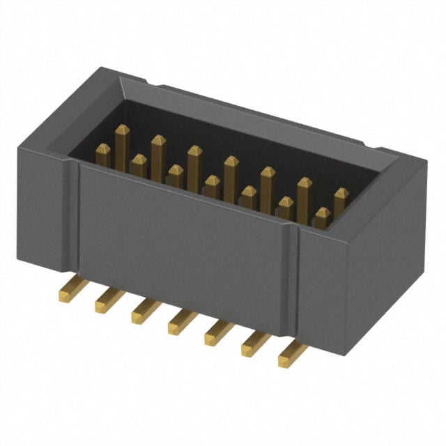 FTMH-107-03-G-DV-ES by Samtec Inc. - CONNECTOR HEADER SMD 14POS 1MM