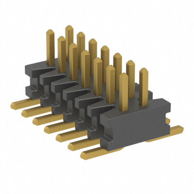FTMH-107-03-G-DV-P by Samtec Inc. - CONNECTOR HEADER SMD 14POS 1MM