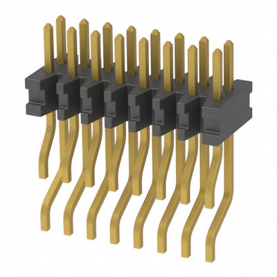 FTMH-108-02-H-DH-K-TR by Samtec Inc. - CONNECTOR HEADER SMD R/A 16POS 1MM