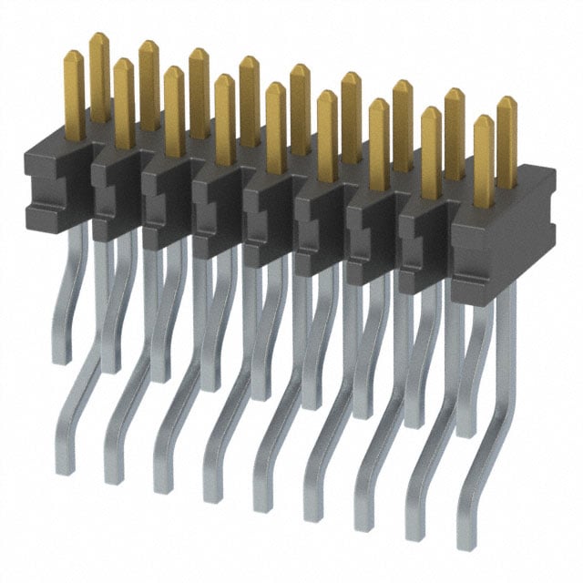 FTMH-109-03-L-DH-K-TR by Samtec Inc. - CONNECTOR HEADER SMD R/A 18POS 1MM