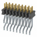 FTMH-109-03-L-DH-K-TR by Samtec Inc. - CONNECTOR HEADER SMD R/A 18POS 1MM