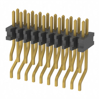 FTMH-110-02-H-DH-K-TR by Samtec Inc. - CONNECTOR HEADER SMD R/A 20POS 1MM