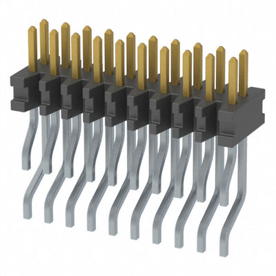 FTMH-110-02-L-DH-TR by Samtec Inc. - CONNECTOR HEADER SMD R/A 20POS 1MM