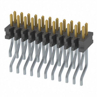 FTMH-111-03-F-DH-K-TR by Samtec Inc. - CONNECTOR HEADER SMD R/A 22POS 1MM