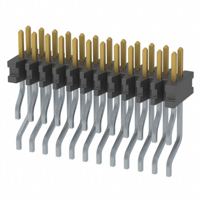 FTMH-112-02-LM-DH-K-TR by Samtec Inc. - CONNECTOR HEADER SMD R/A 24POS 1MM