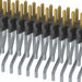 FTMH-113-03-L-DH-K-TR by Samtec Inc. - CONNECTOR HEADER SMD R/A 26POS 1MM