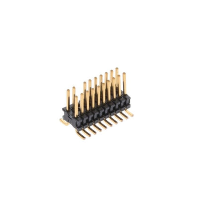 FTR-110-51-G-D-06 by Samtec Inc. - CONNECTOR HEADER SMD 20POS 1.27MM