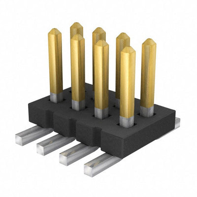 FTS-104-01-L-DV-P-TR by Samtec Inc. - CONNECTOR HEADER SMD 8POS 1.27MM