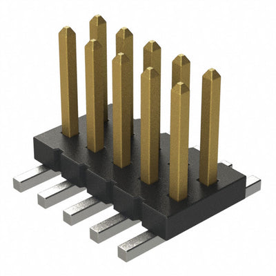 FTS-105-04-F-DV-P by Samtec Inc. - CONNECTOR HEADER SMD 10POS 1.27MM