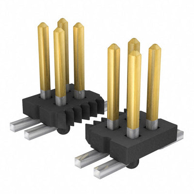 FTS-110-04-L-DV-A by Samtec Inc. - CONNECTOR HEADER SMD 20POS 1.27MM
