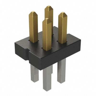 FTS-102-02-L-D by Samtec Inc. - CONNECTOR HEADER VERT 4POS 1.27MM