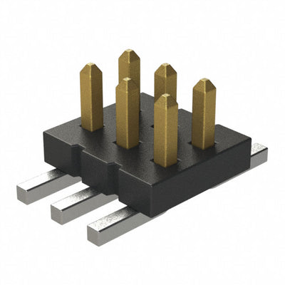 FTS-103-03-S-DV-TR by Samtec Inc. - CONNECTOR HEADER SMD 6POS 1.27MM