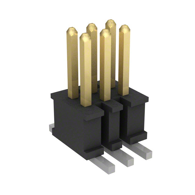 FTSH-103-04-F-DV-TR by Samtec Inc. - CONNECTOR HEADER SMD 6POS 1.27MM