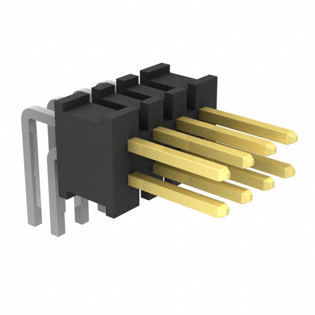 FTSH-104-04-L-D-RA by Samtec Inc. - CONNECTOR HEADER R/A 8POS 1.27MM