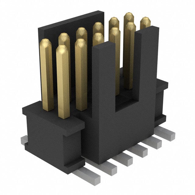 FTSH-106-01-F-DV-K-P-TR by Samtec Inc. - CONNECTOR HEADER SMD 12POS 1.27MM