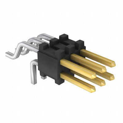 FTSH-103-04-FM-MT-TR by Samtec Inc. - CONNECTOR HEADER SMD R/A 6POS 1.27MM