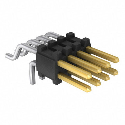FTSH-104-01-L-MT by Samtec Inc. - CONNECTOR HEADER SMD R/A 8POS 1.27MM