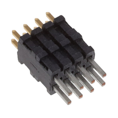 FW-04-04-F-D-200-075 by Samtec Inc. - CONNECTOR HDR 8POS 0.05 STACK T/H