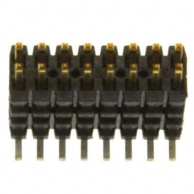 FW-08-03-L-D-258-100-A by Samtec Inc. - CONNECTOR HDR 16POS 0.05 STACK SMD