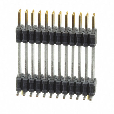 FW-12-05-L-D-500-140-A by Samtec Inc. - CONNECTOR HDR 24POS 0.05 STACK SMD